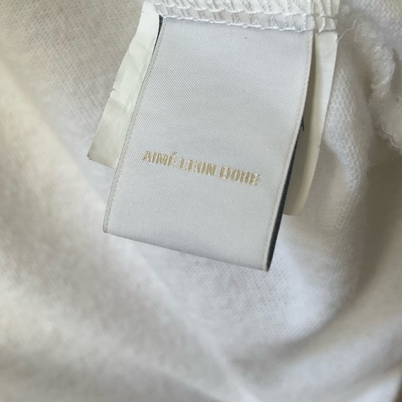 Aime Leon Dore Molina dart Graphic T-Shirt Hand Cigarette size L - Picture 8 of 12